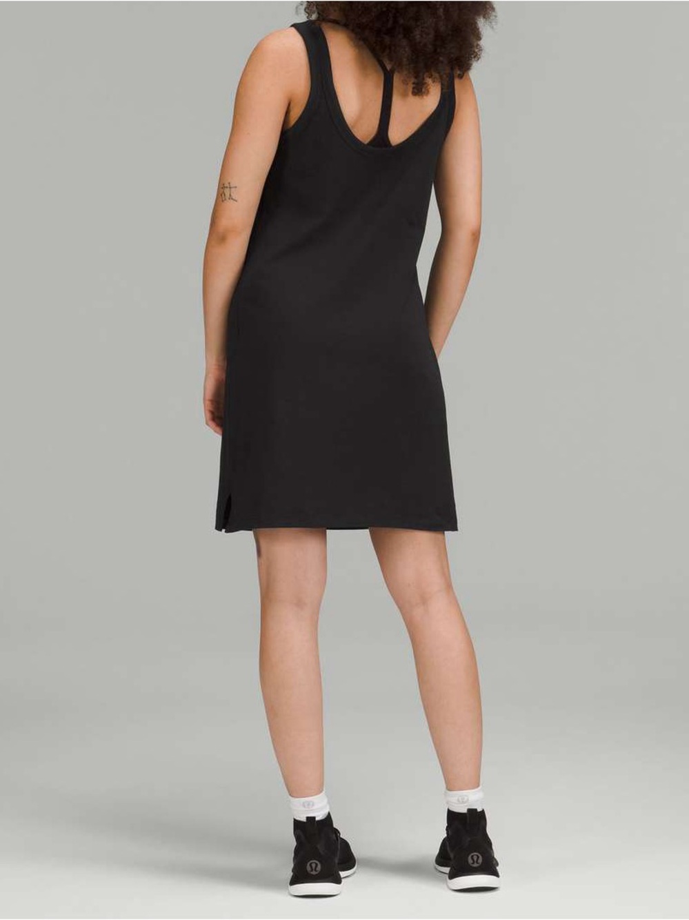 NWOT Lululemon Classic-Fit Cotton-Blend Scoop Dress - Picture 2 of 9